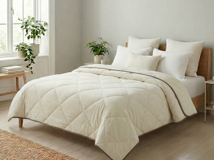 Easy Dekbed Luxury Velvet - Crème