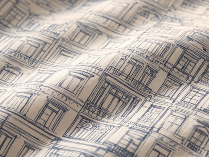 Dekbedovertrek Percale Katoen - Dutch Doors