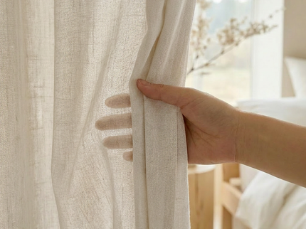 Gordijnen In Between - Haken - Off White