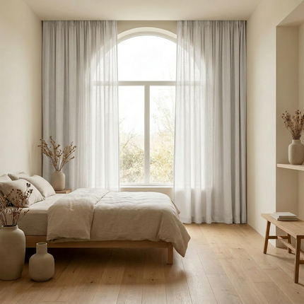 Gordijnen In Between - Haken - Off White