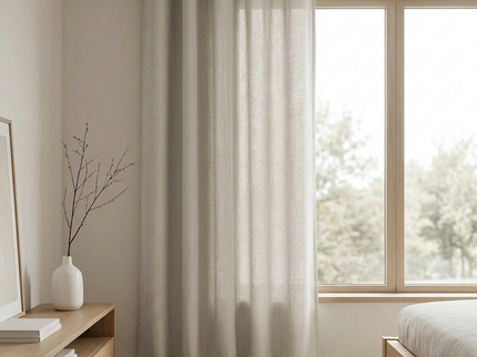 Gordijnen In Between - Ringen - Off White