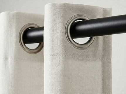 Gordijnen In Between - Ringen - Off White