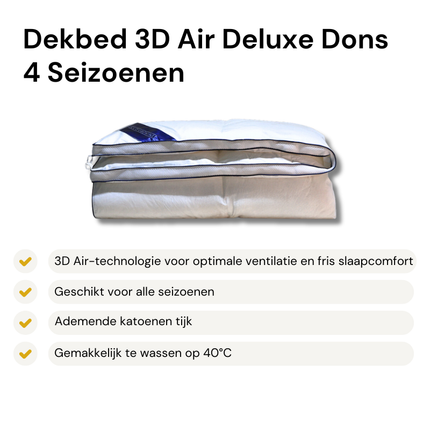 Dekbed 3D Air Deluxe Dons - 4 Seizoenen