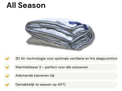Dekbed 3D Air Deluxe Dons – All Season