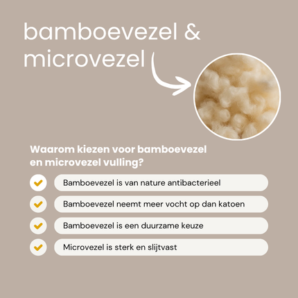 Dekbed Bamboe Vezel - 4 Seizoenen