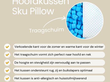 Hoofdkussen - Sky Pillow