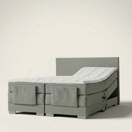 Elektrische Boxspring Julia - Groen