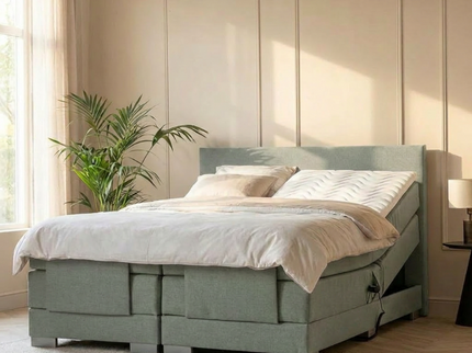 Elektrische Boxspring Julia - Groen