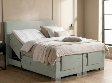 Elektrische Boxspring Julia - Groen
