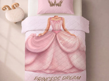 Easy Dekbed Zonder Overtrek Kids - Prinses