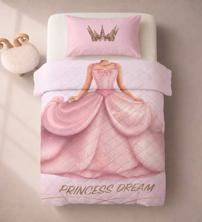 Easy Dekbed Zonder Overtrek Kids - Prinses