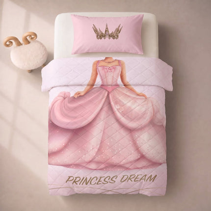 Easy Dekbed Zonder Overtrek Kids - Prinses