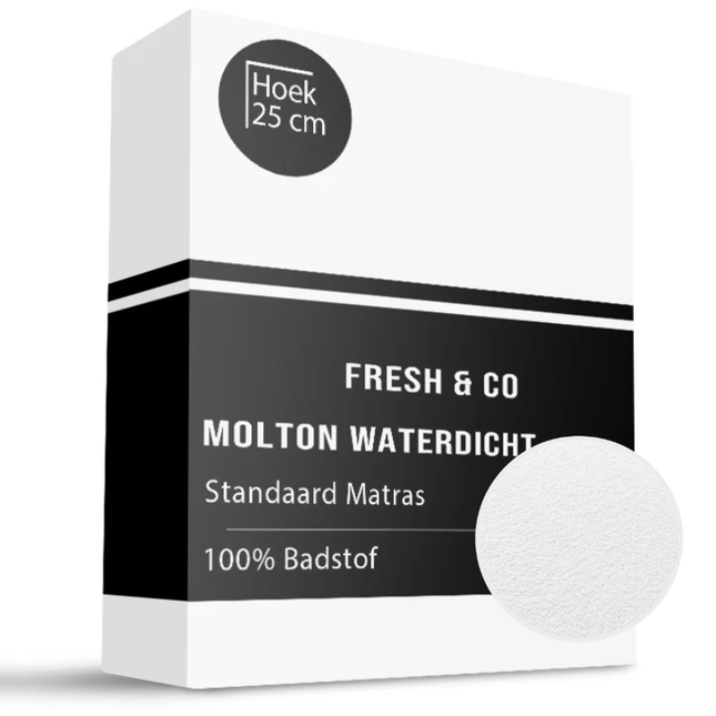 Molton Hoeslaken Badstof Waterdicht