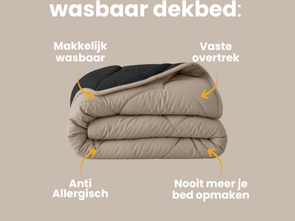 Lazy Dekbed Zonder Overtrek - Double Face