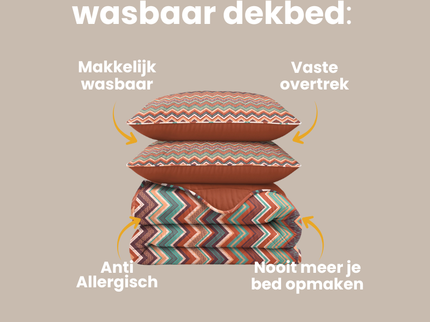 Lazy Dekbed Zonder Overtrek - Indra