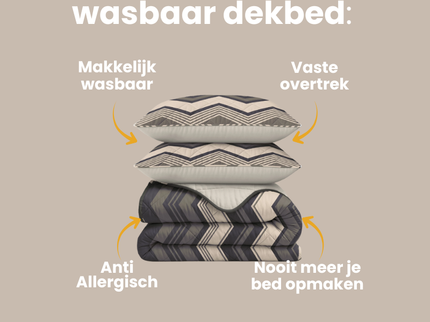 Lazy Dekbed Zonder Overtrek - Remon