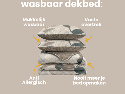 Lazy Dekbed Zonder Overtrek - Solitude