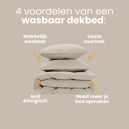 Kids Lazy Dekbed Zonder Overtrek - Velvet - Taupe/Grijs