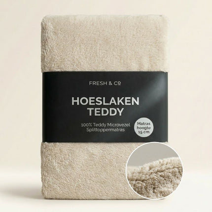Hoeslaken Teddy - Off White