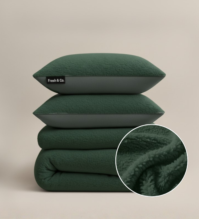 Dekbedovertrek Teddy - Groen