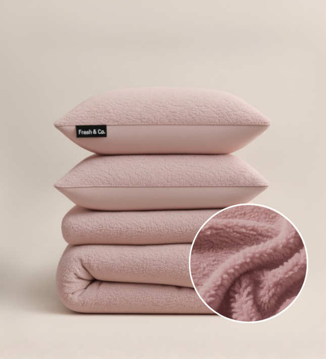 Dekbedovertrek Teddy - Roze