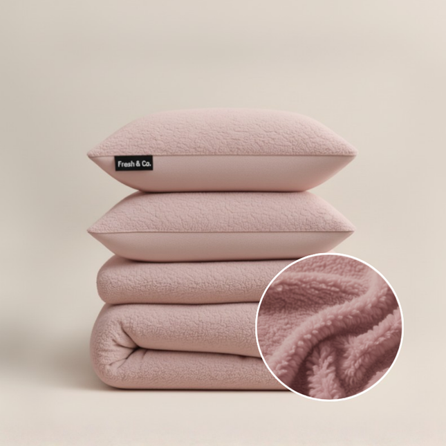 Dekbedovertrek Teddy - Roze