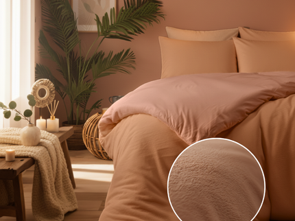 Dekbedovertrek Teddy - Zacht Roze