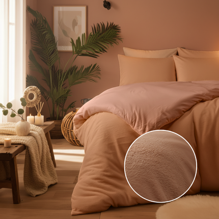 Dekbedovertrek Teddy - Zacht Roze