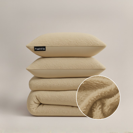 Dekbedovertrek Teddy - Blush Taupe