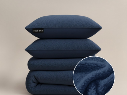 Dekbedovertrek Teddy - Navy