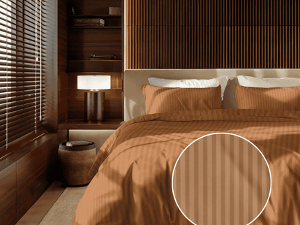Dekbedovertrek Katoen-Satijn - Satijnstreep