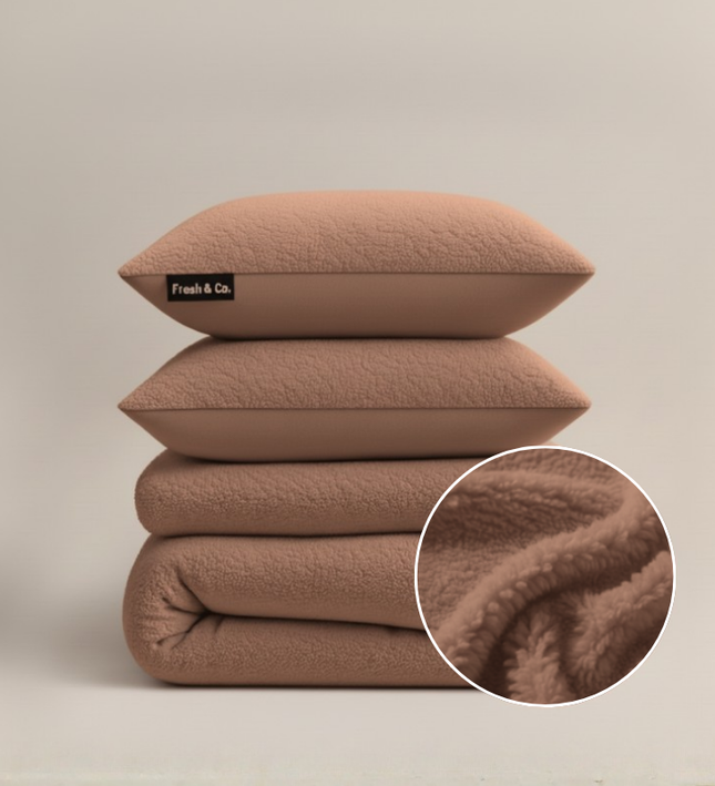 Dekbedovertrek Teddy - Zacht Roze