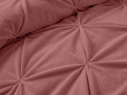 Easy Dekbed Diamond Pintuck - Roze