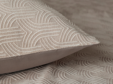 Dekbedovertrek Flanel Art - Taupe