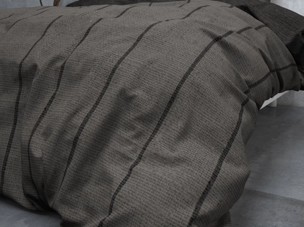 Dekbedovertrek Flanel Kees - Taupe