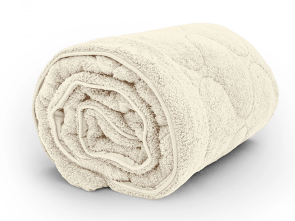 Lazy Dekbed Zonder Overtrek - Teddy - Beige/Off White