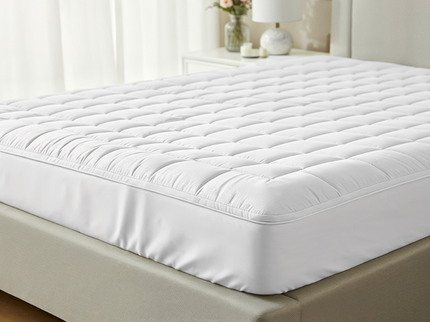 Wasbare Topper & Hoeslaken in 1 – Ultiem Slaapcomfort - Wit