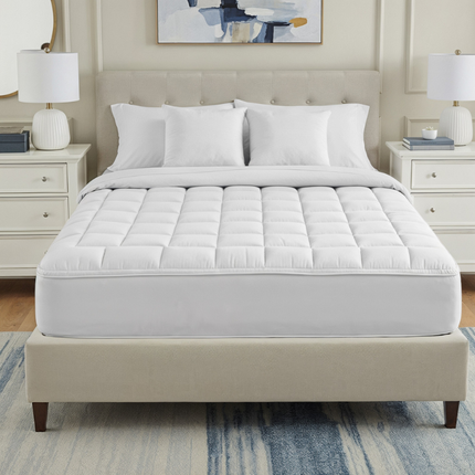 Wasbare Topper & Hoeslaken in 1 – Ultiem Slaapcomfort - Wit