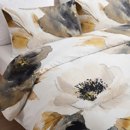 Dekbedovertrek Percale Katoen - Fields of Gold