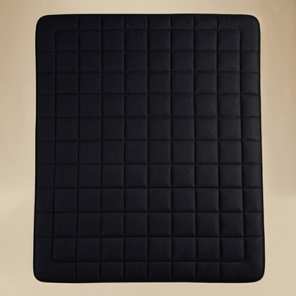 Wasbare Topper & Hoeslaken in 1 – Ultiem Slaapcomfort - Zwart