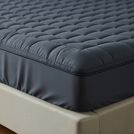 Wasbare Topper & Hoeslaken in 1 – Ultiem Slaapcomfort - Antraciet