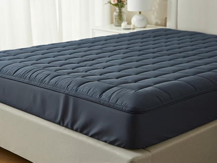 Wasbare Topper & Hoeslaken in 1 – Ultiem Slaapcomfort - Antraciet