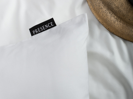 Dekbedovertrek Katoen Satijn Uni - Wit