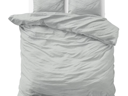 Dekbedovertrek Flanel Jason - Grijs