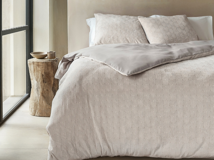 Dekbedovertrek Flanel Art - Beige