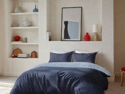 Dekbedovertrek Lined Grid