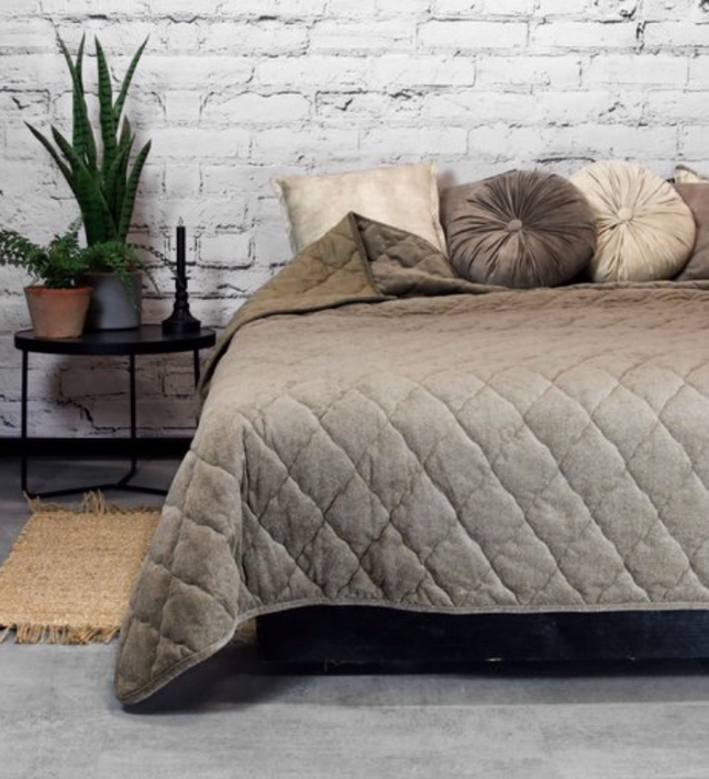 Bedsprei Jenny - Taupe