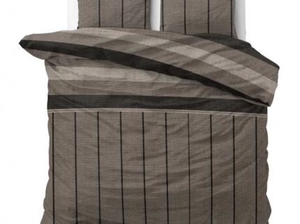 Dekbedovertrek Flanel Kees - Taupe