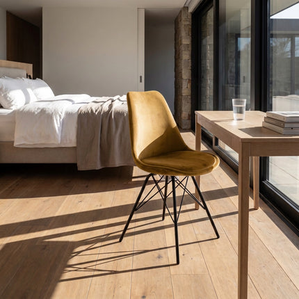 Kuipstoel Velvet - Goud
