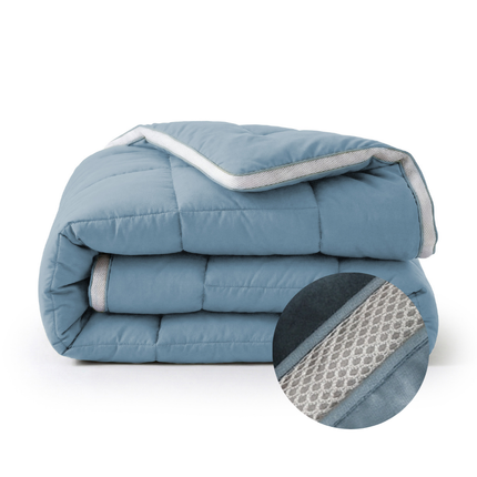 Lazy Dekbed Zonder Overtrek - 3D Air - Blauw